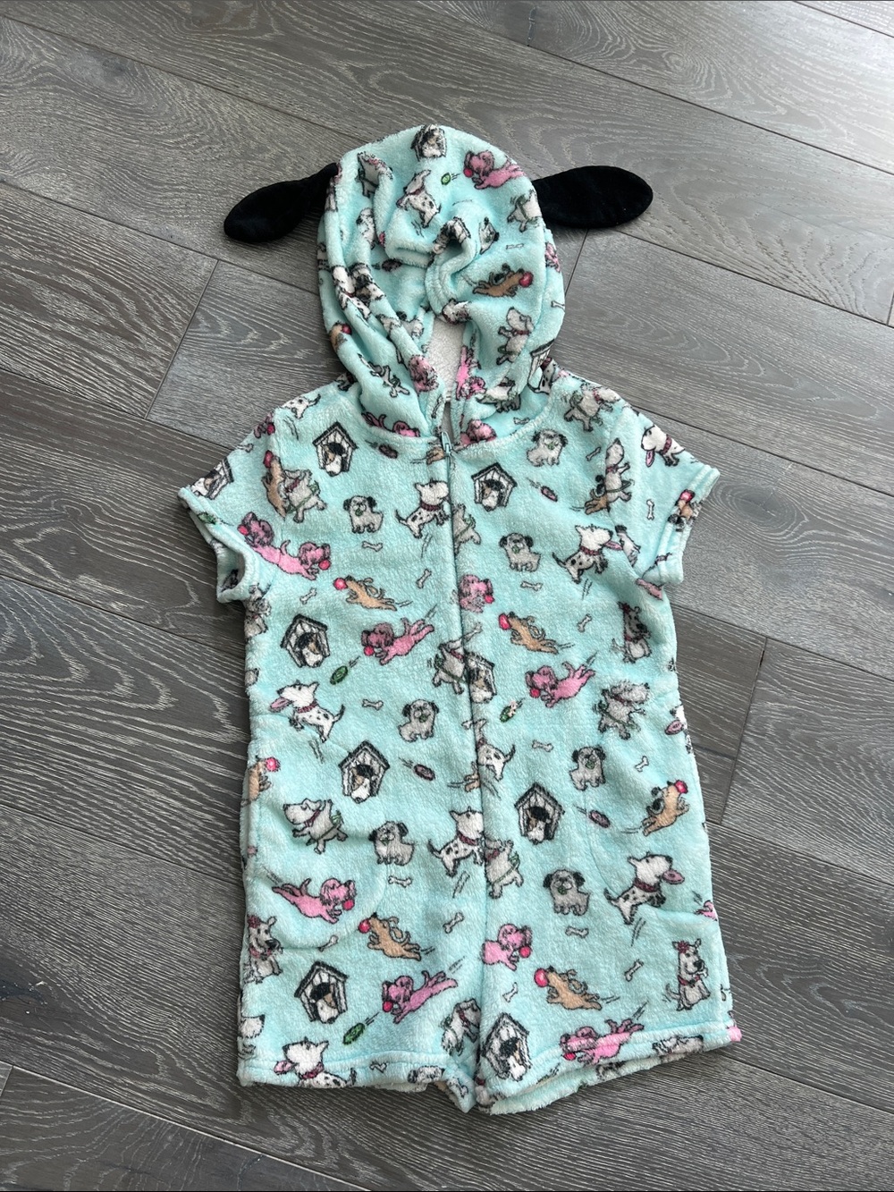 iscream plush dog pajamas